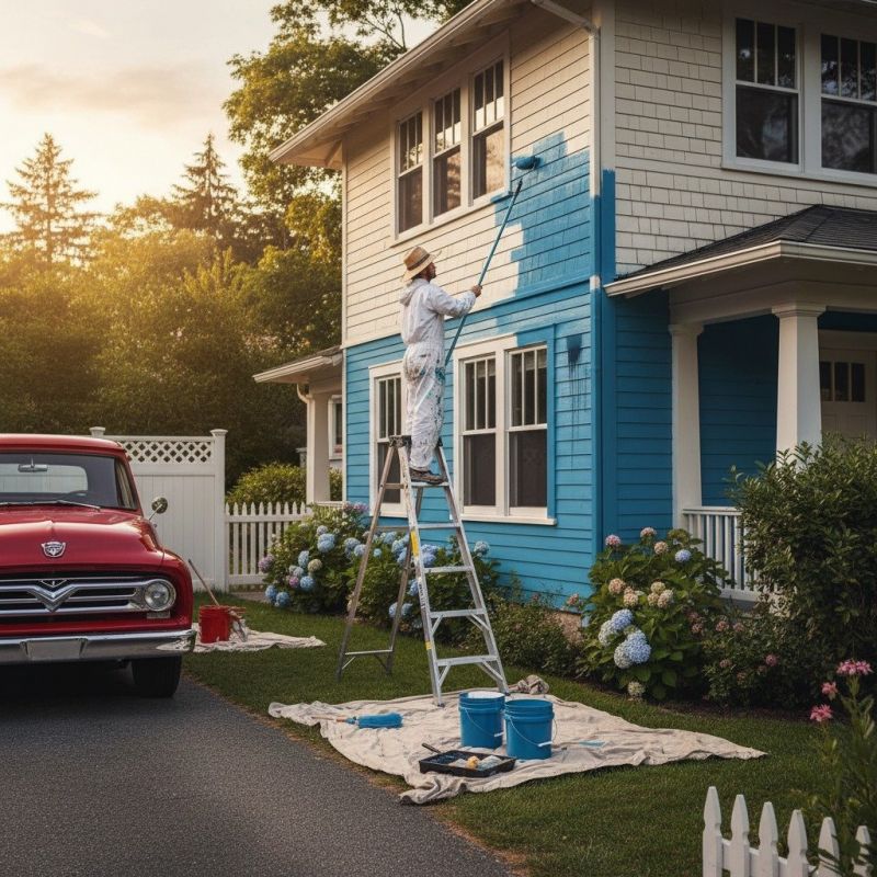 Exterior Painting detail